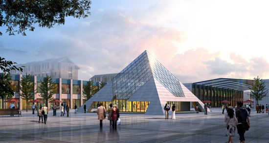 沅江金字塔网架